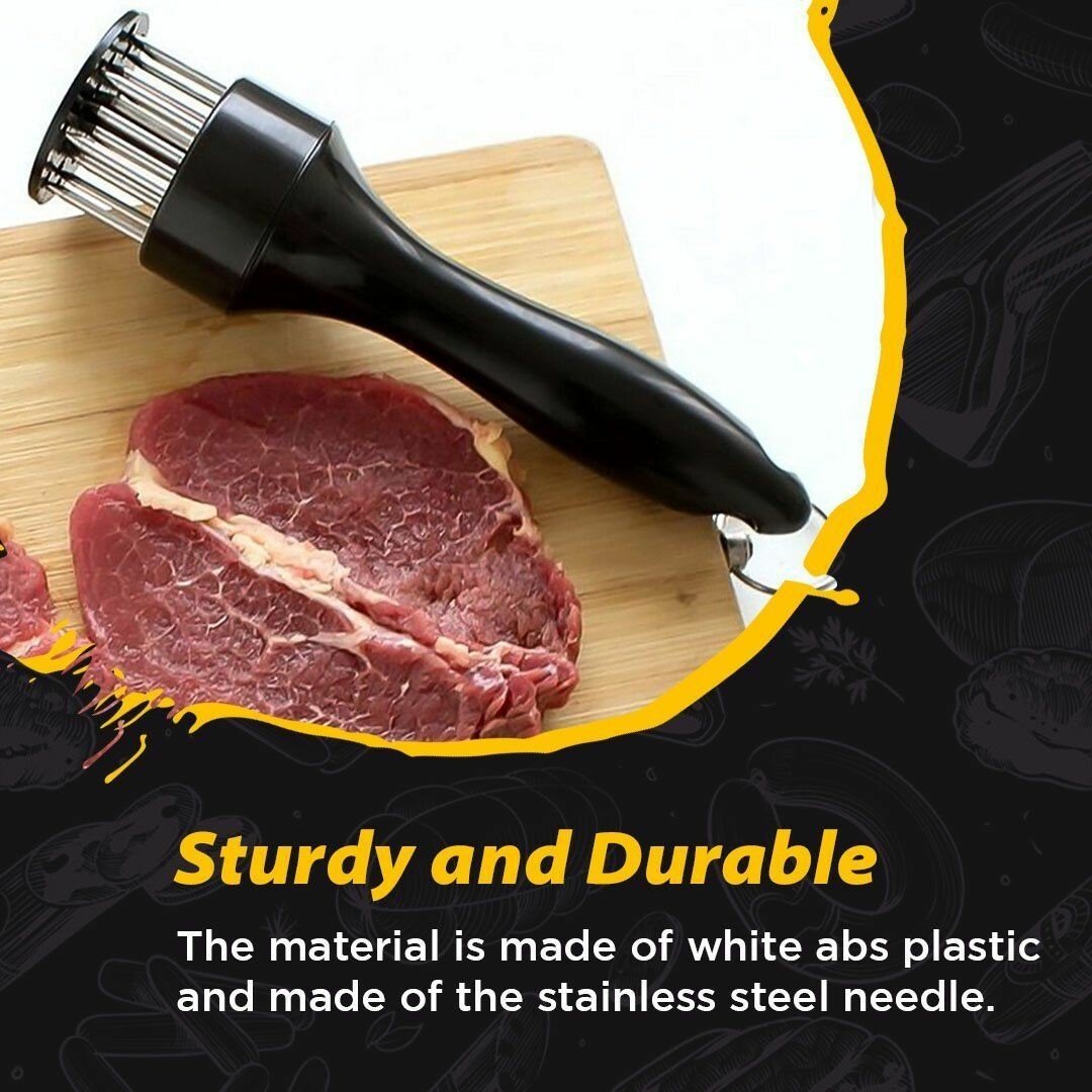 Easy Use Stainless Steel Meat Press Tenderizer Tool
