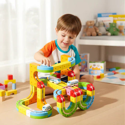 Fun Interactive Learning Track Toy