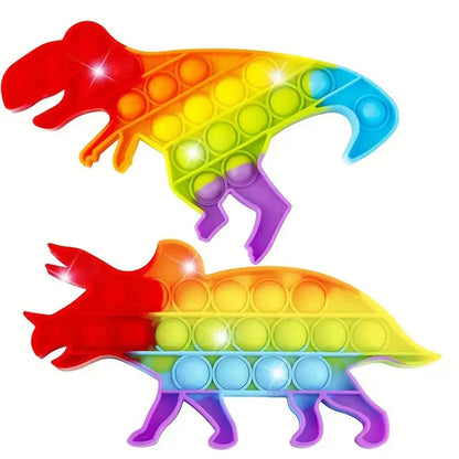 Colorful Dino Fidget Toy for Kids Stress Relief - Fesara
