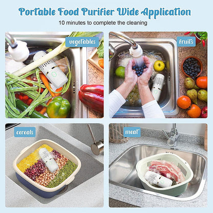 Fresh Food Washer - Removes Bacteria and Pesticides Instantly