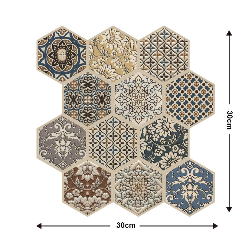 Stylish 3D Wall Sticker Tiles