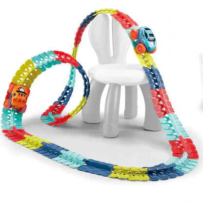 Fun Magnetic Racing Track Toy for Kids