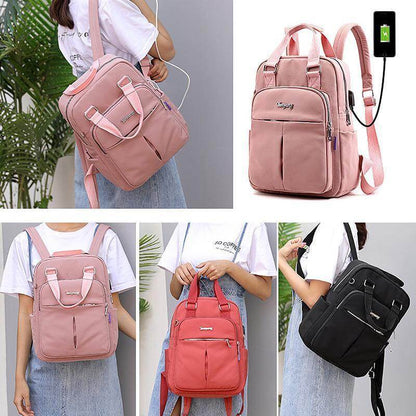 Waterproof Tactical Backpack with USB Charging Port