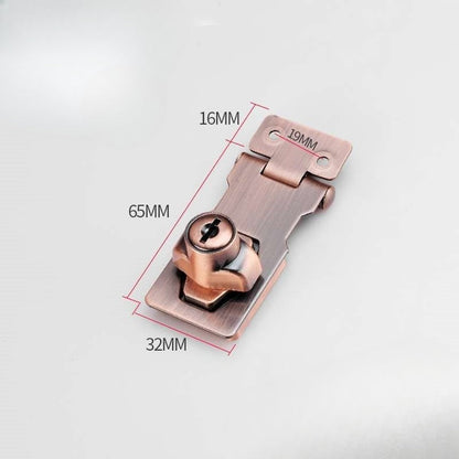Strong Secure Keyed Padlock Hasp