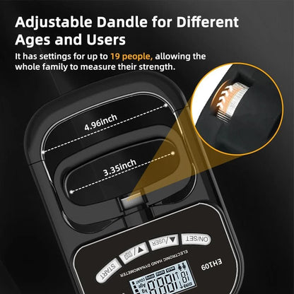 Accurate Hand Grip Strength Meter up to 120kg