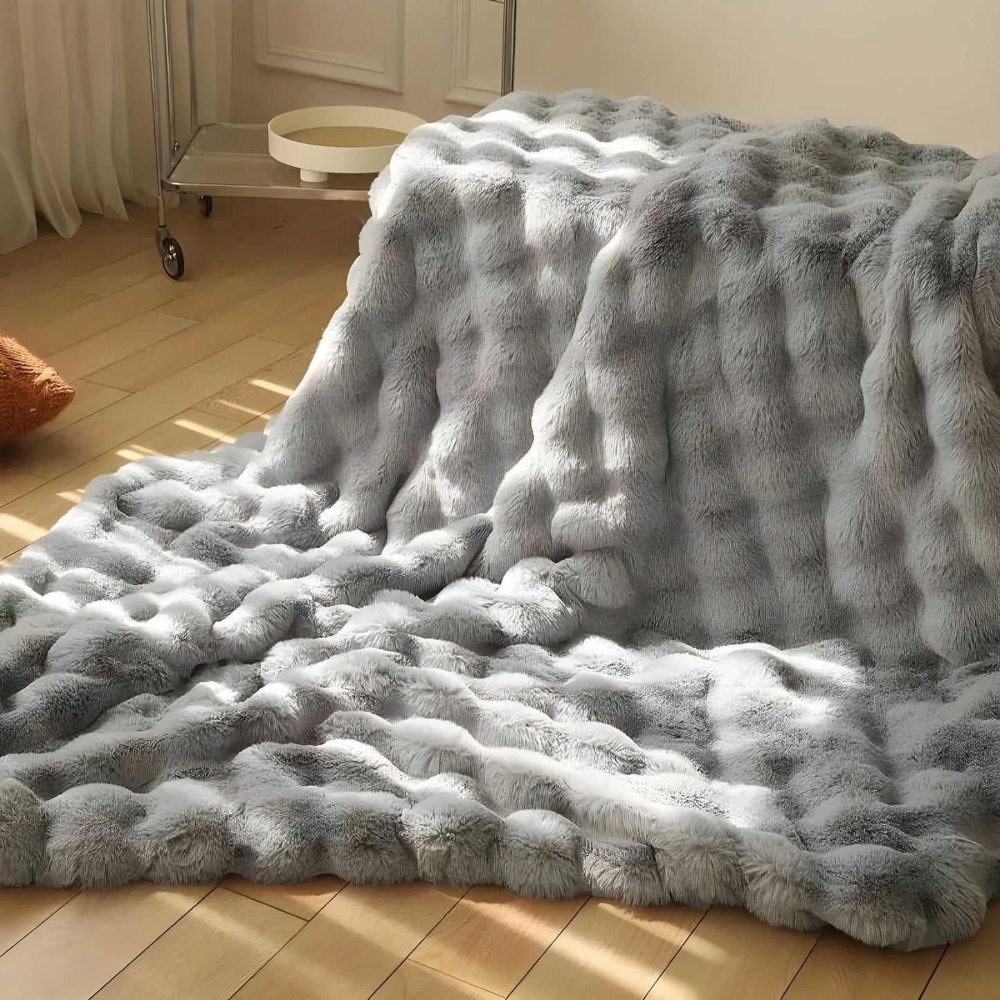 Plush Soft Fuzzy Throw Blanket for Cozy Comfort