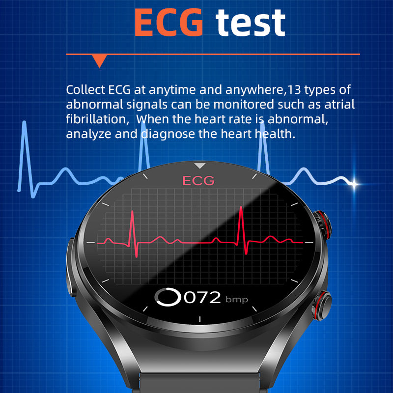 Easy Use Health Monitor Smartwatch Blood Pressure Tracker