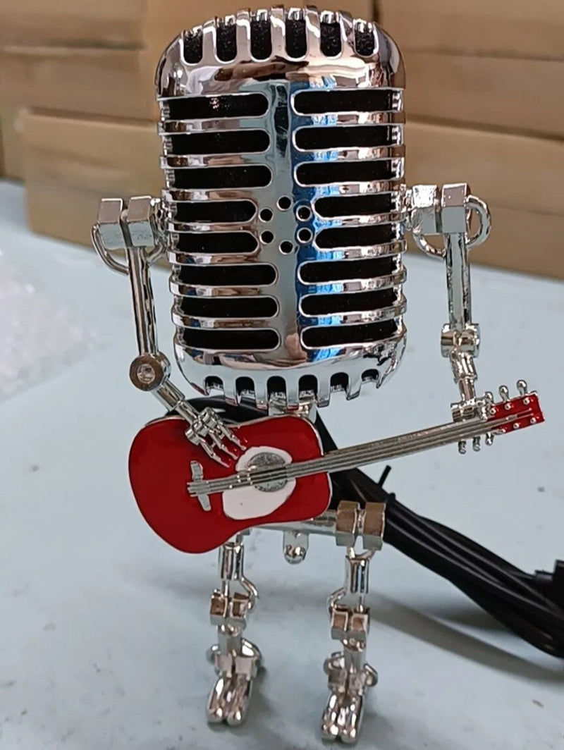 Vintage Style Guitar Table Lamp – Adjustable Warm Light