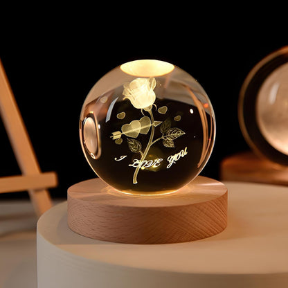 Glowing Solar System LED Light Display