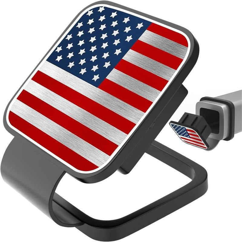 American Flag Hitch Cover Accessory