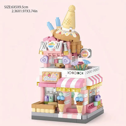 Mini City Building Blocks Set