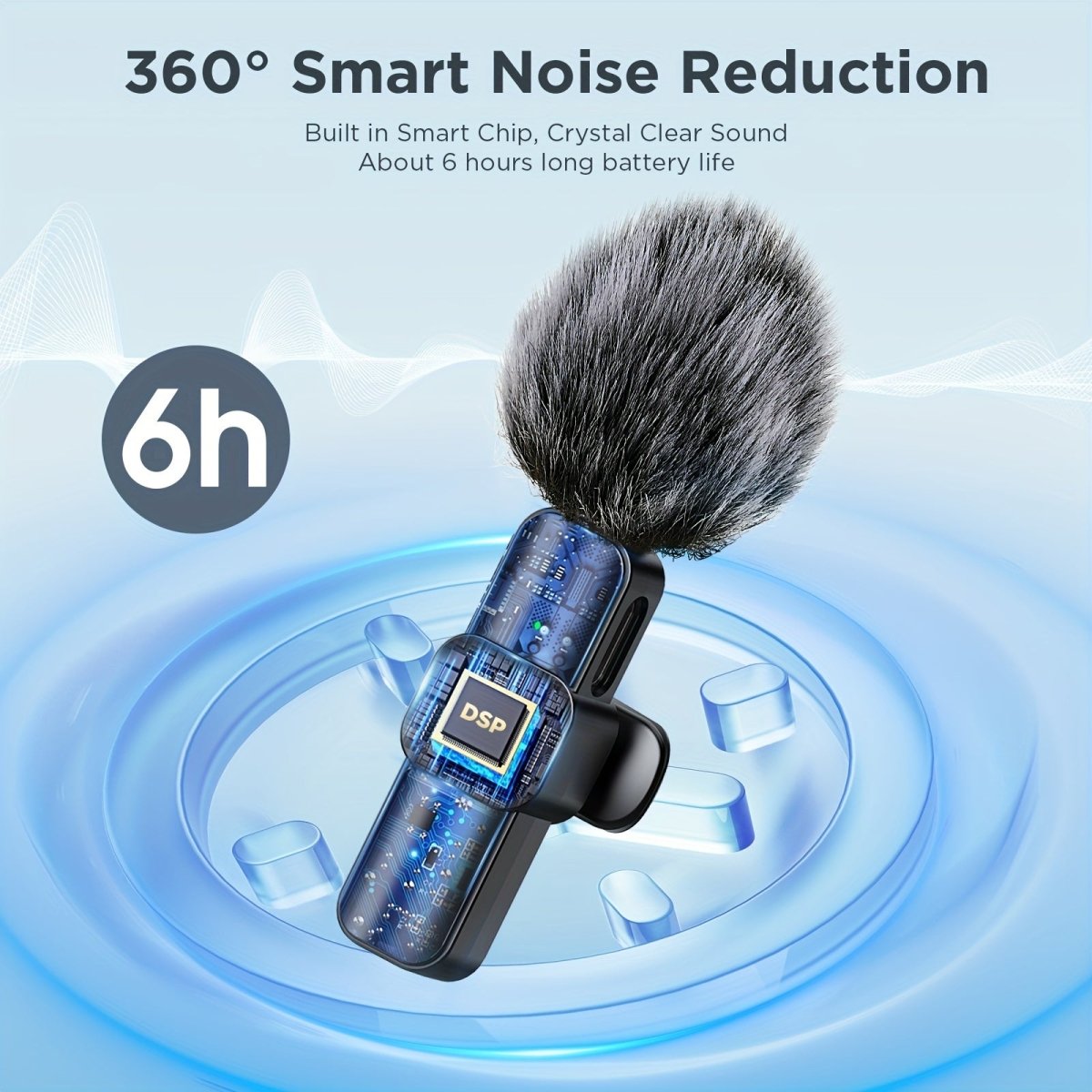 Compact Clip On Mobile Microphone