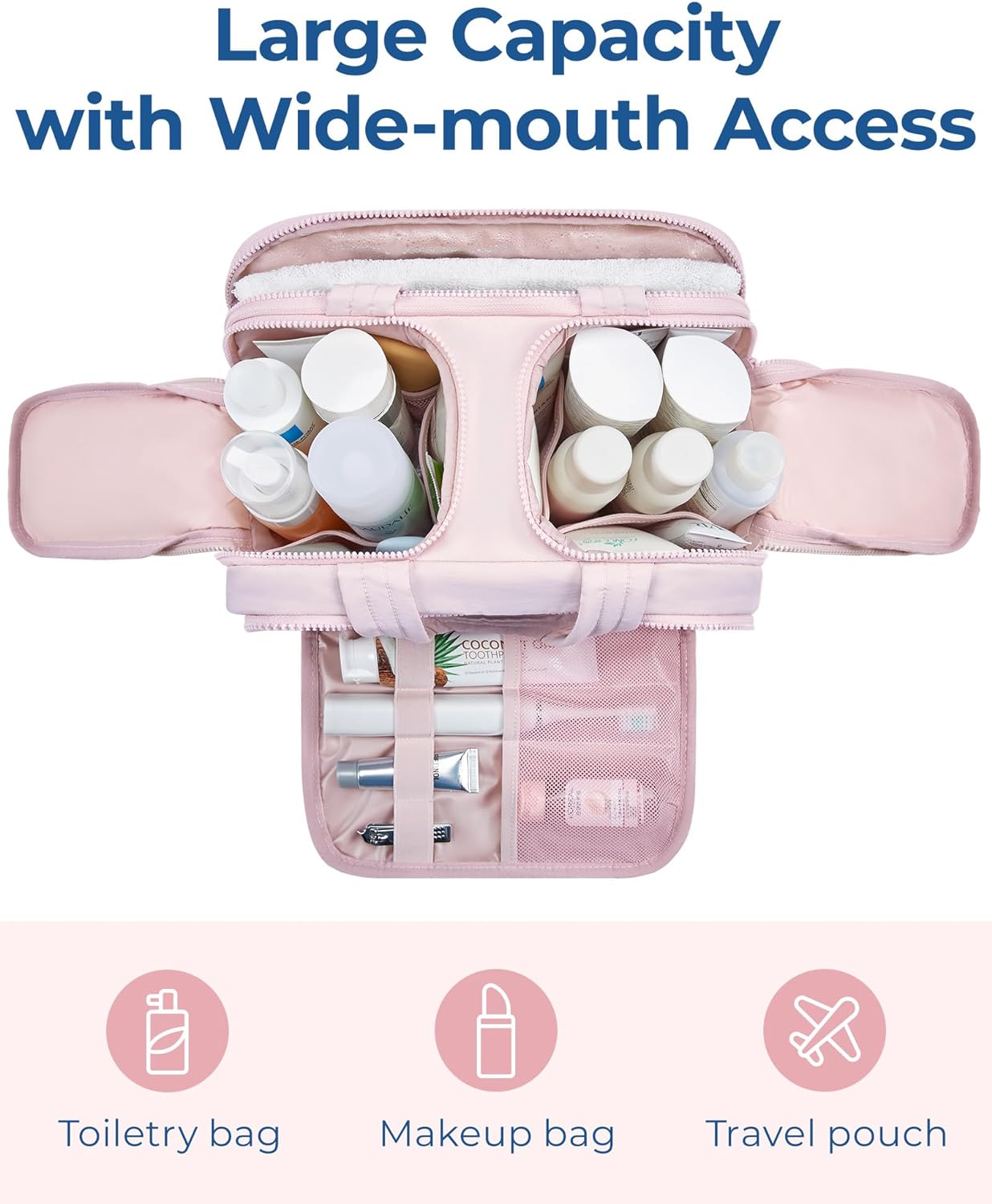 Portable Beauty Makeup Organizer Case