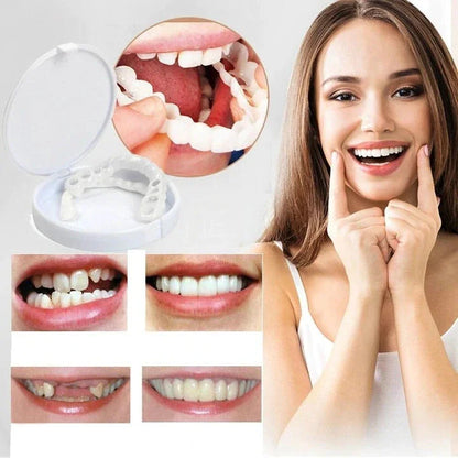 Easy Smile Makeover with Clip On Teeth Veneers