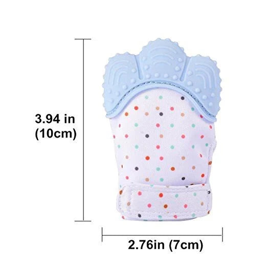 Baby Teething Mitten with Soft Silicone Bites