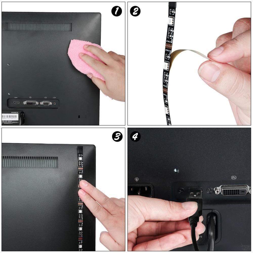 Colorful RGB LED Strip Light