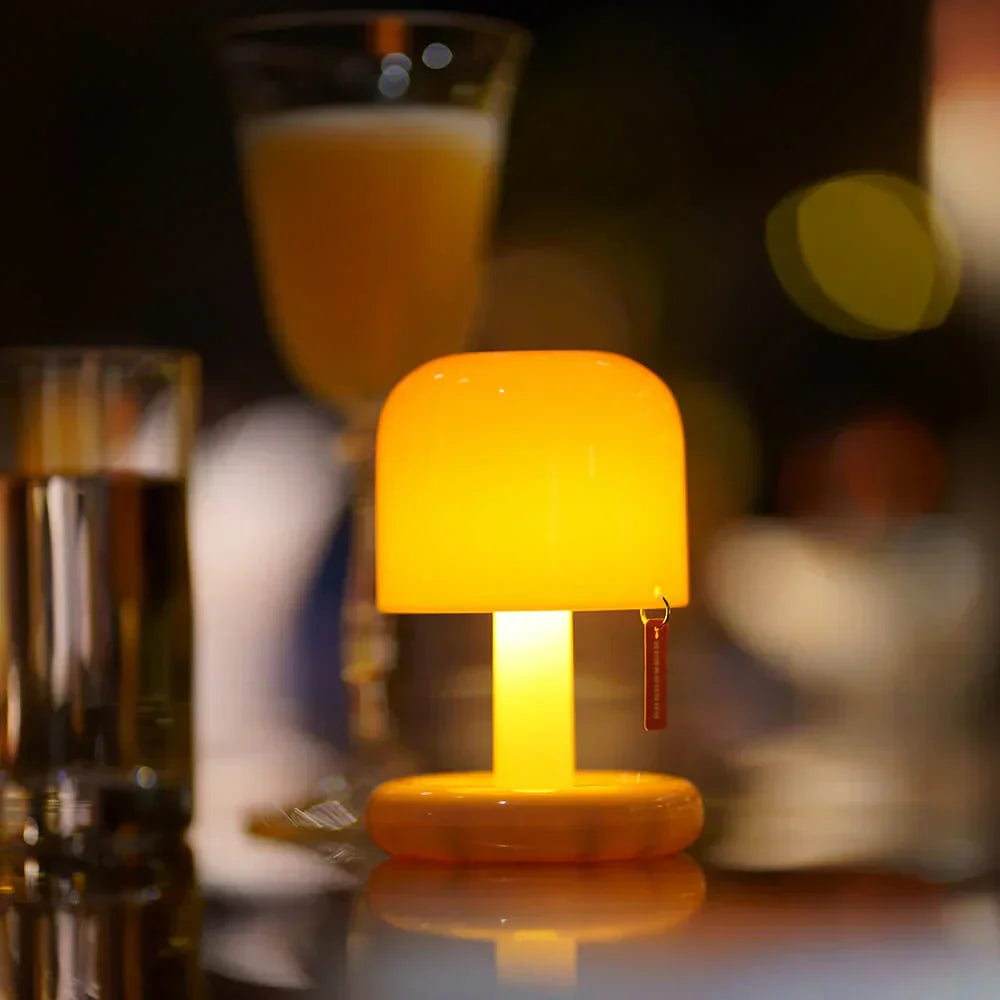 Rechargeable Battery Table Lamp Small Space Light