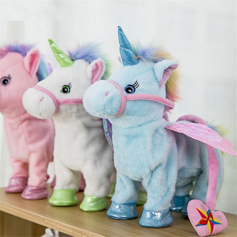 Colorful Musical Unicorn Figure
