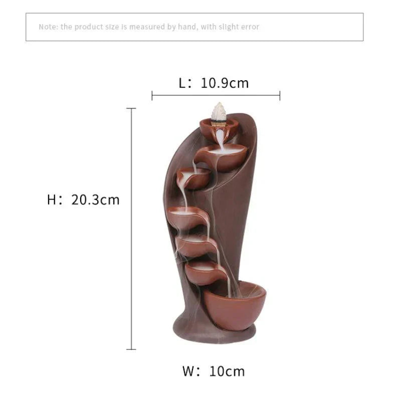 Unique Ceramic Backflow Incense Burner