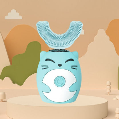Fun Kids Electric Toothbrush U Shape Design