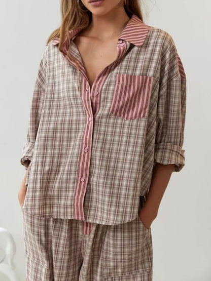 Cozy 2-Piece Cotton Pajama Set
