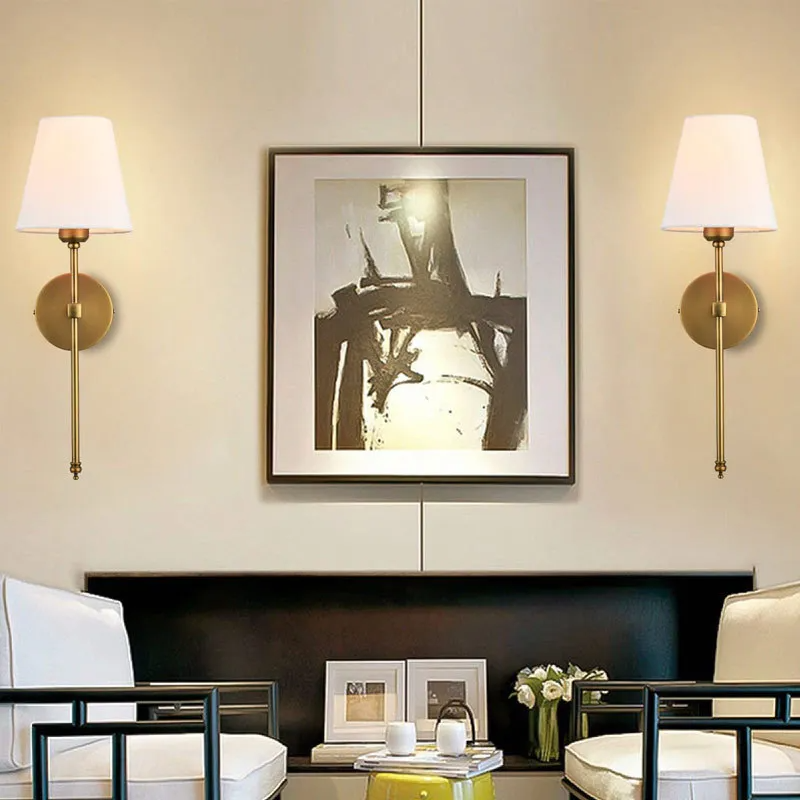 Elegant Battery Powered LED Wall Lamp