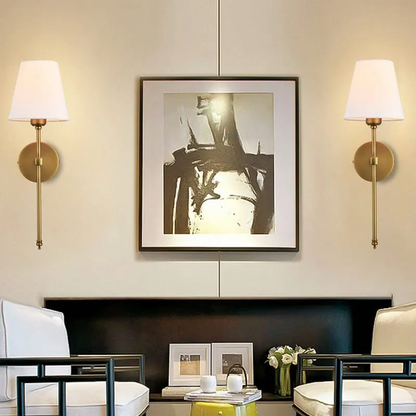 Elegant Battery Powered LED Wall Lamp