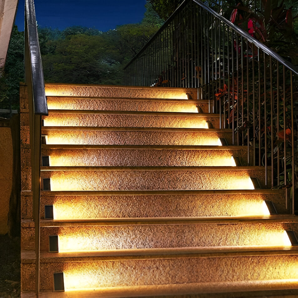 Weatherproof Solar Powered Outdoor Path Lights 2-Pack