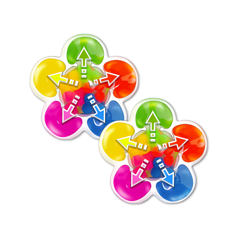 Colorful Artistic Desk Lamp - Fesara