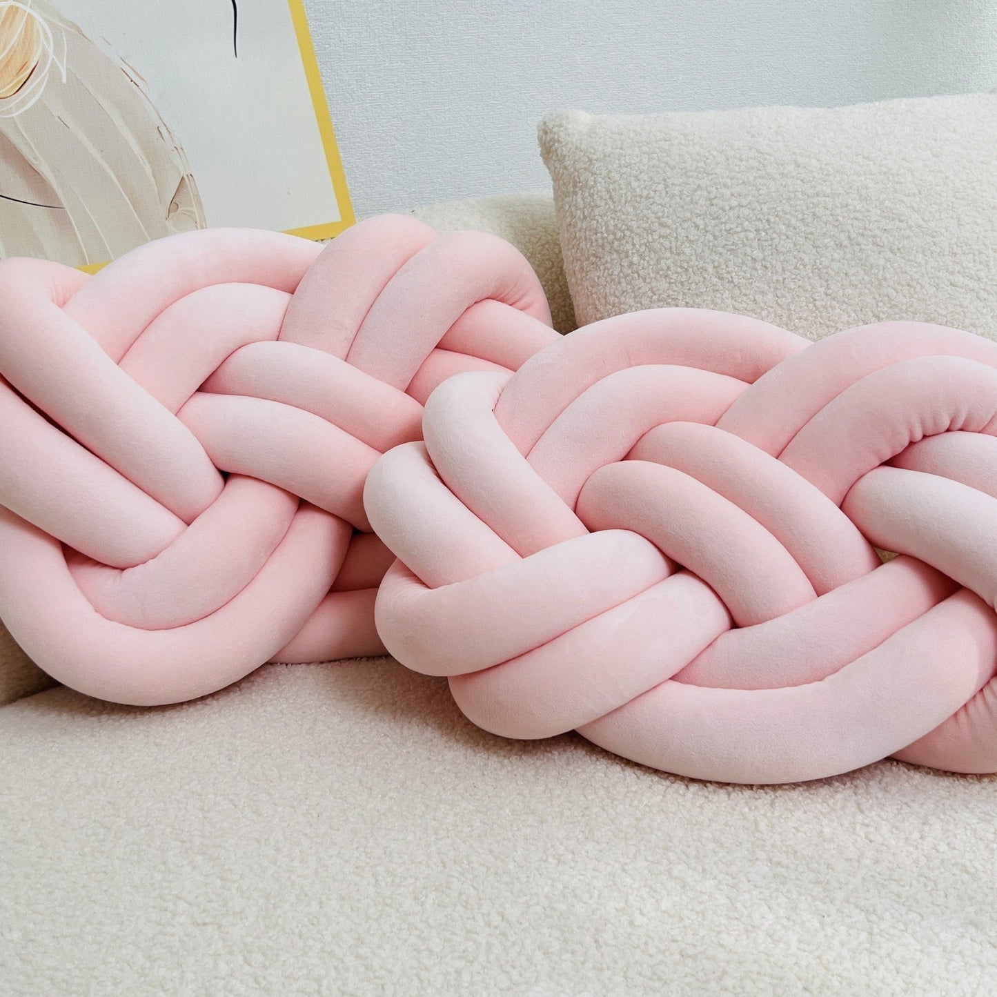 Plush Home Decor Throw Pillows