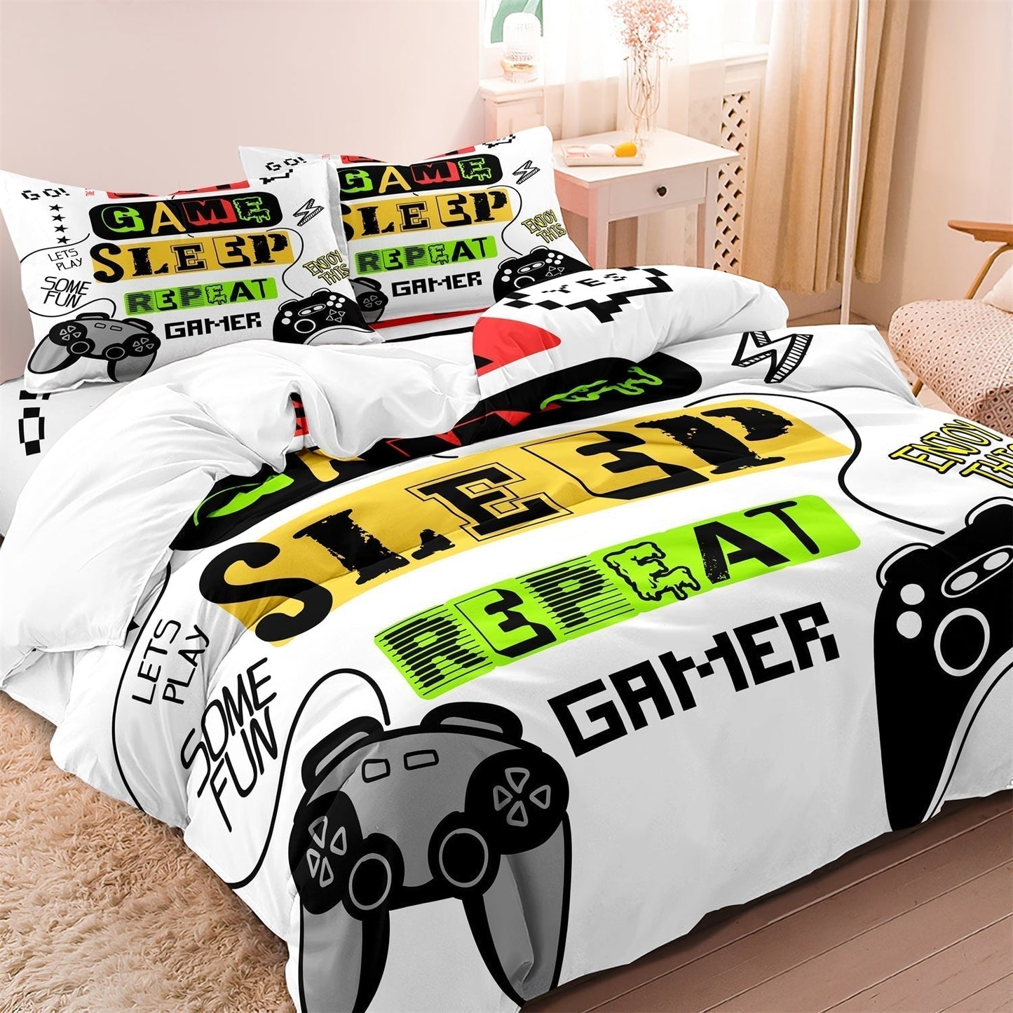 Premium Gaming Duvet Cover for Bold Bedrooms - Fesara