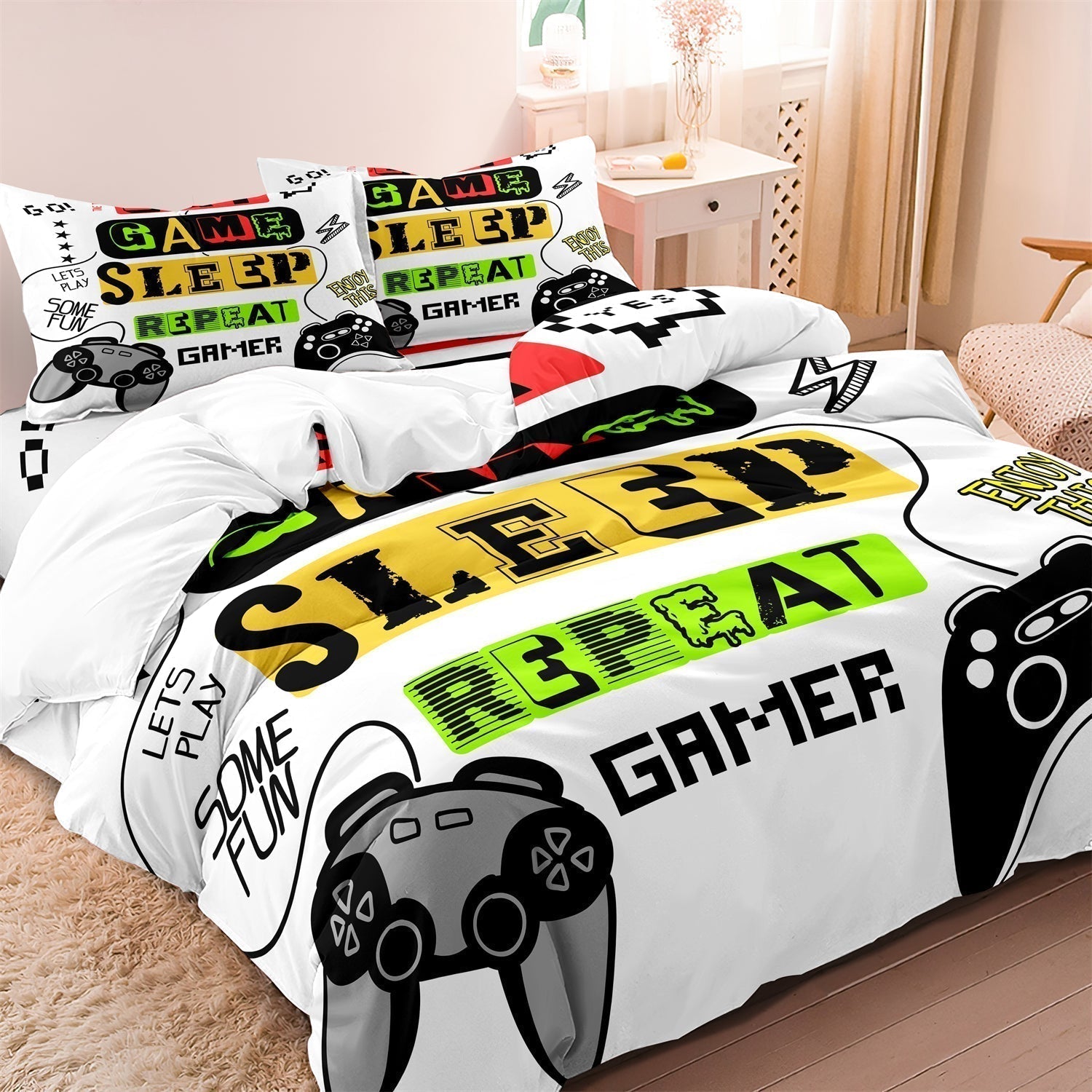 Premium Gaming Duvet Cover for Bold Bedrooms - Fesara