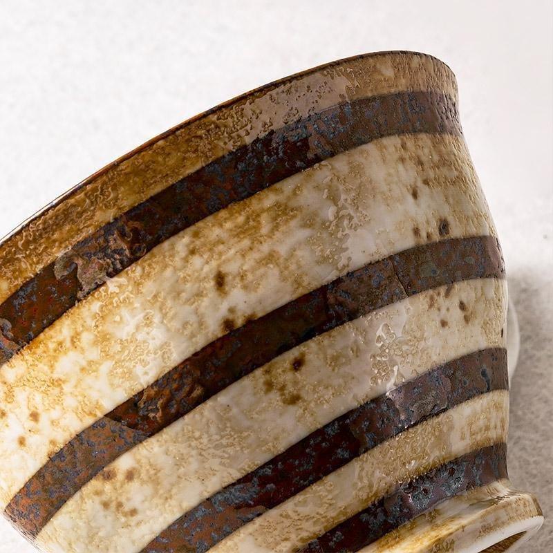 Artisan Ceramic Green Tea Cup and Saucer Set