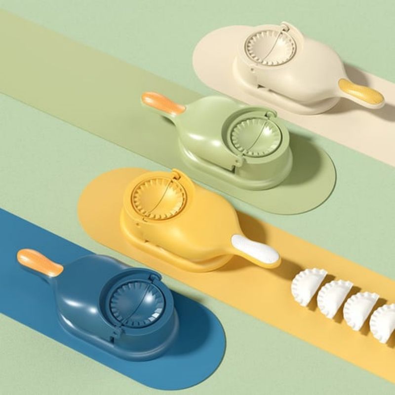 Easy 2-In-1 Dumpling Press Maker
