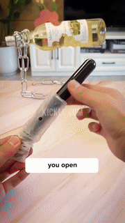 Quick 2-in-1 Wine Bottle Air Pump Opener