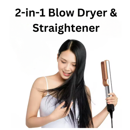 Easy Style Blow Dryer and Flat Iron Combo