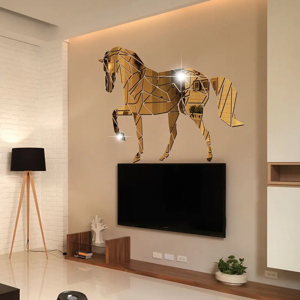 Elegant Horse Riding Mirror