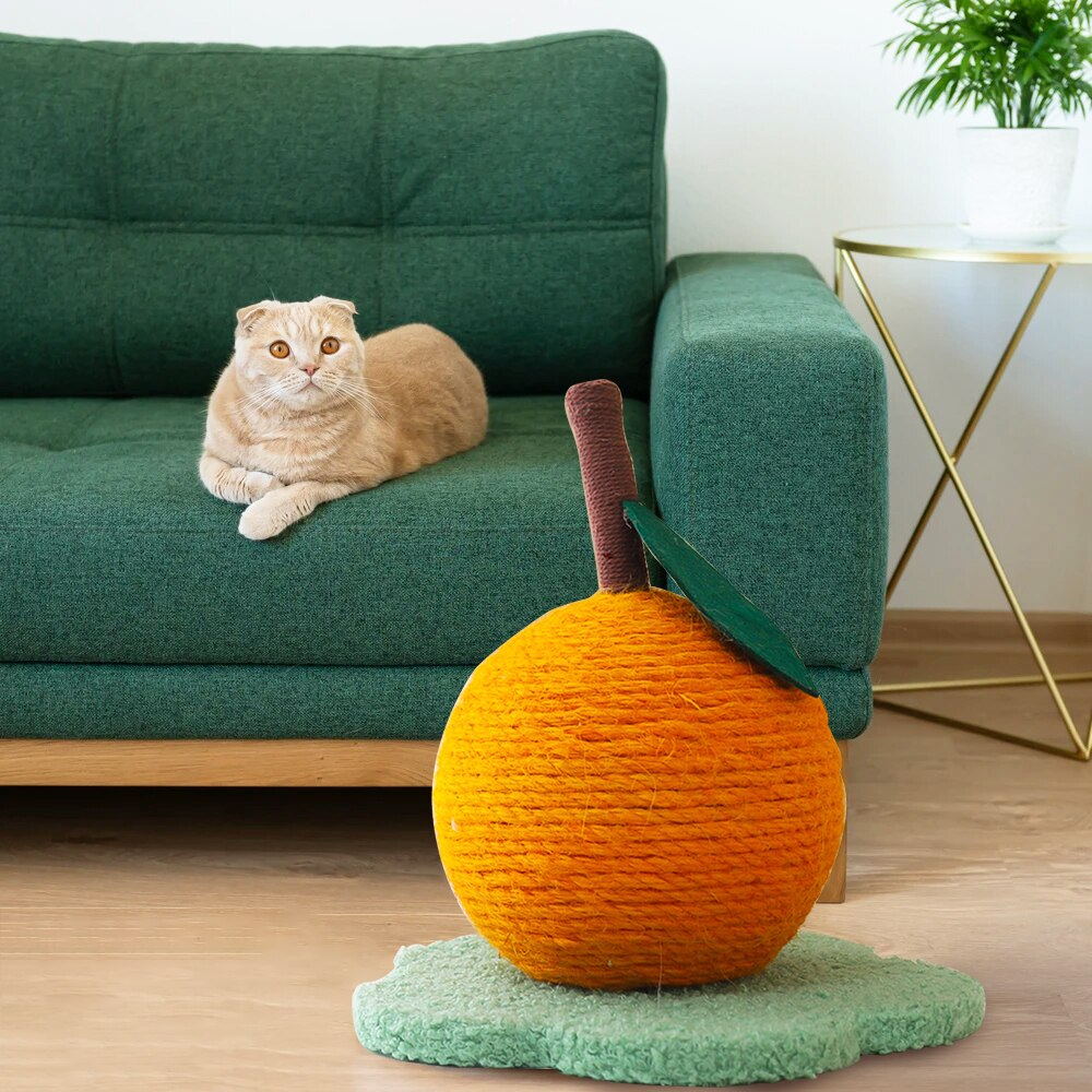 Vibrant Cat Tree Scratcher Toy