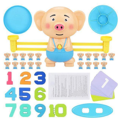 Fun Monkey Math Balance Puzzle