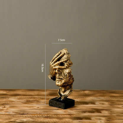 Inspirational Monkey Figurine Sculpture