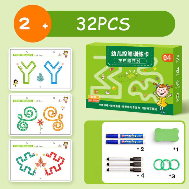 Fun Kids Activity Book for Learning and Drawing