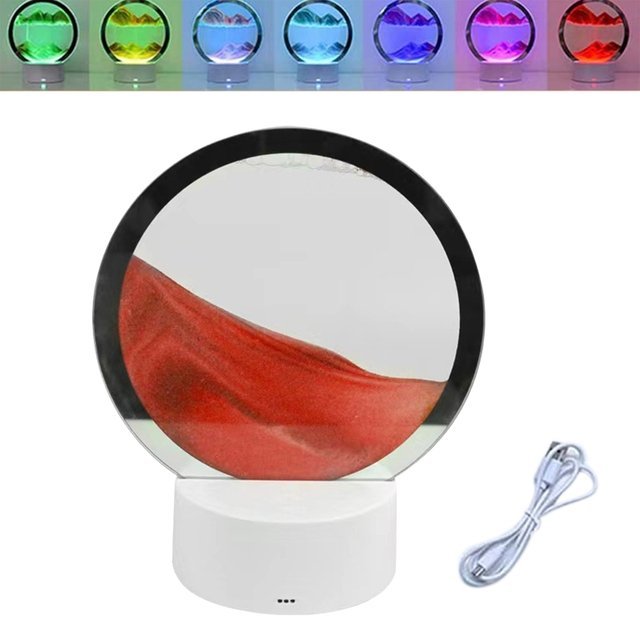 Vibrant Oceanic Art Lamp