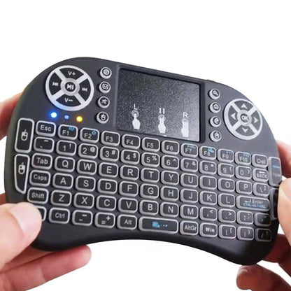 Compact Wireless LED Keyboard