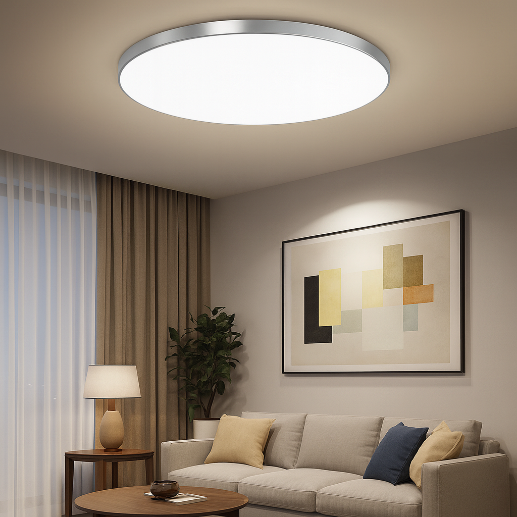 Circular LED Ceiling Lamp Contemporary
