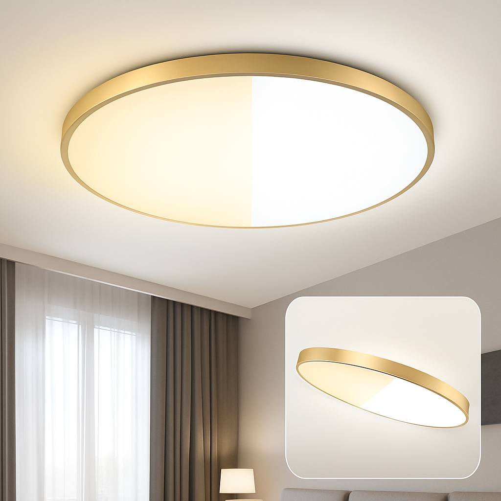 Circular LED Ceiling Lamp Contemporary