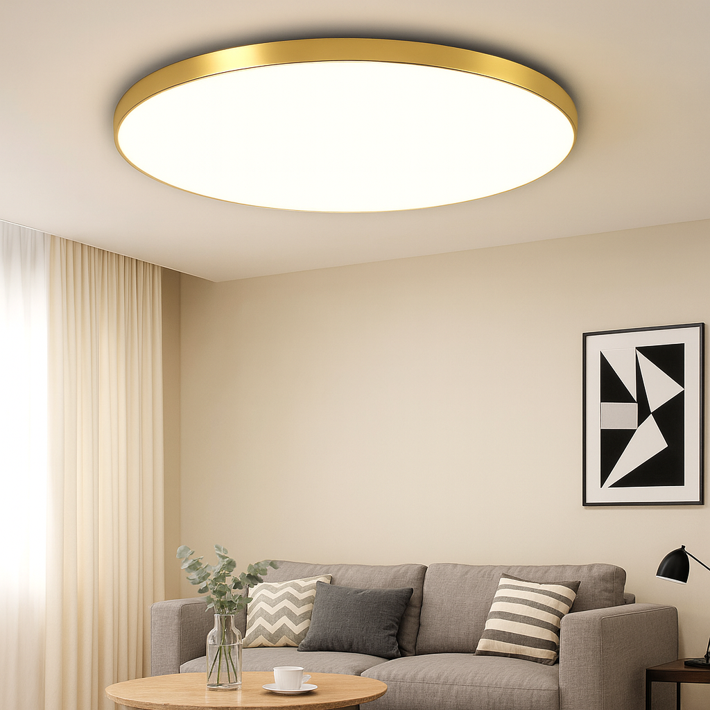 Circular LED Ceiling Lamp Contemporary