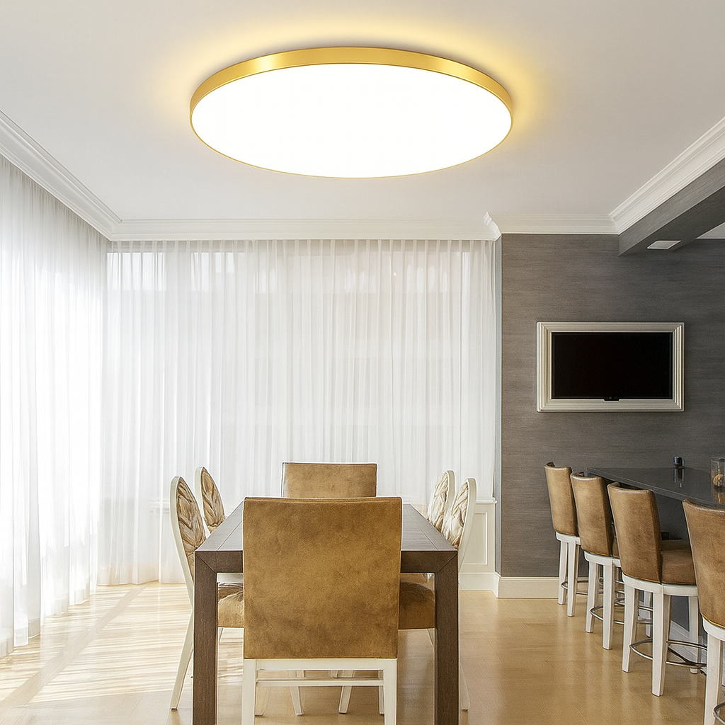 Circular LED Ceiling Lamp Contemporary