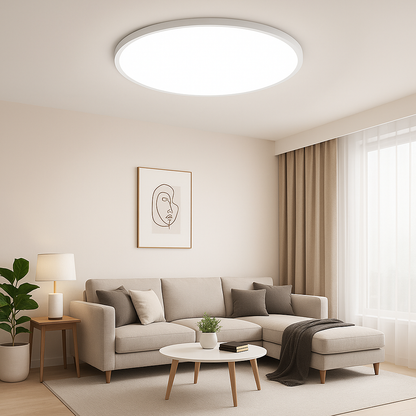 Circular LED Ceiling Lamp Contemporary