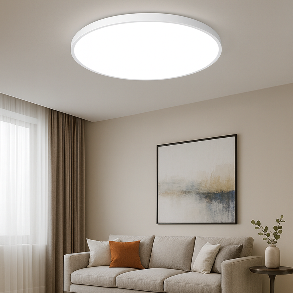 Circular LED Ceiling Lamp Contemporary