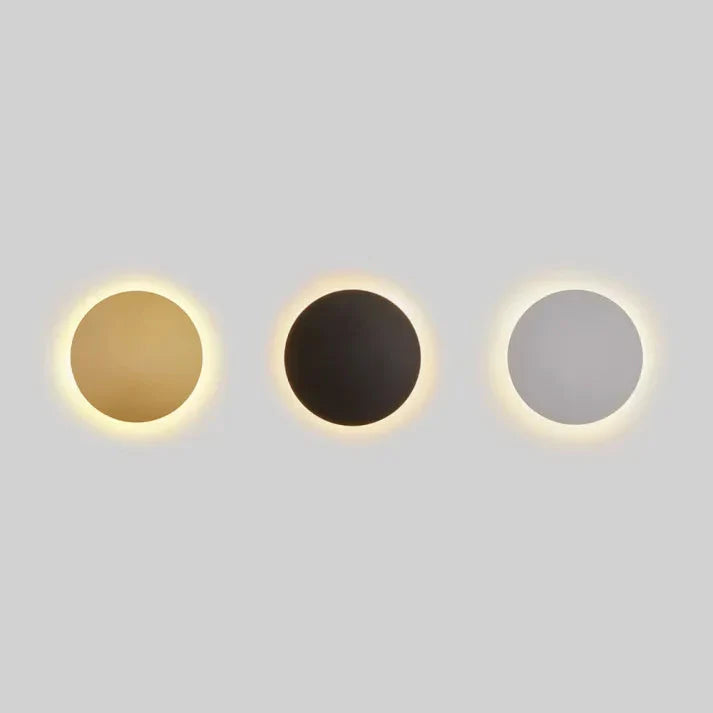 Stylish Round Wall Light in Contemporary Style